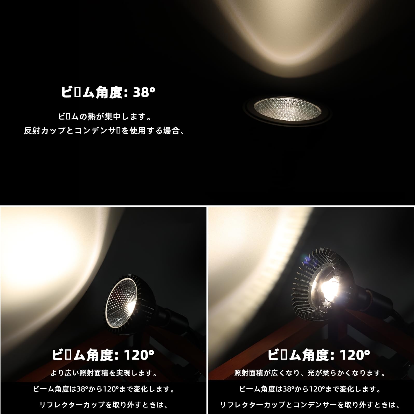 【植物育成LEDライト】Pispoer 5800K 3個セット 24W E26 フルスペクトル 植物育成LEDライト】Pispoer 5800K 3個セット 24W E26 フルスペクトル